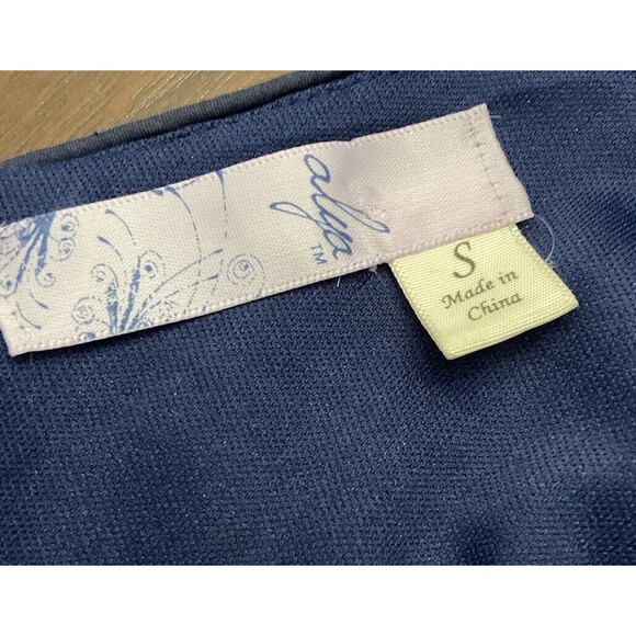 Francesca’s Alya Navy, Rose Gold And Silver Sequin Dress Size S.    CDRS084 - Picture 5 of 6